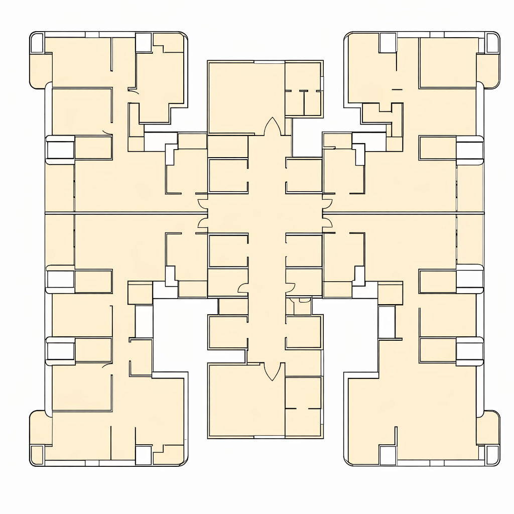 floor plan outlin