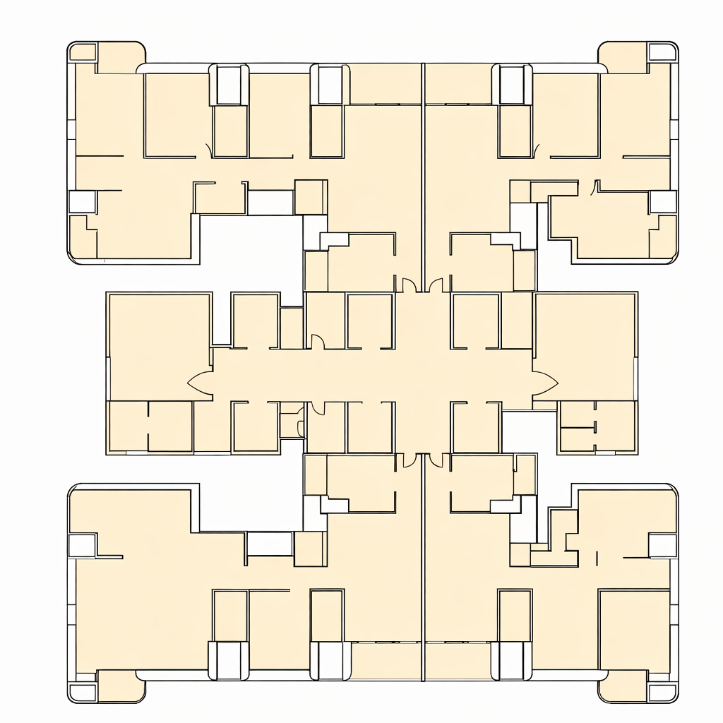 floor plan outlin
